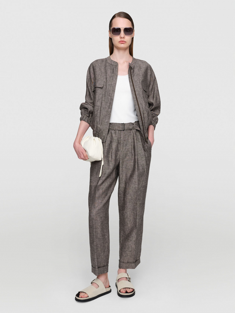 Organic Linen  Marcel Pants  0