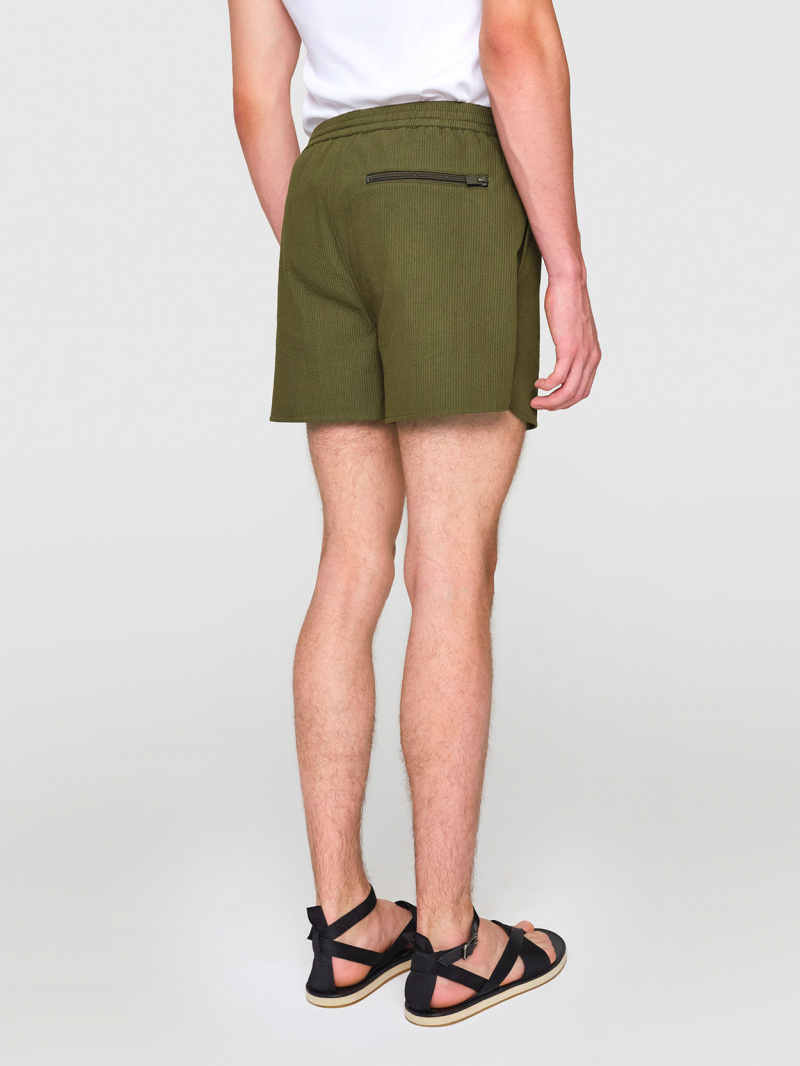 Corrugated Cotton  Caster  Shorts  3