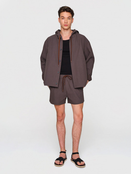 CASTER Corrugated Cotton Shorts