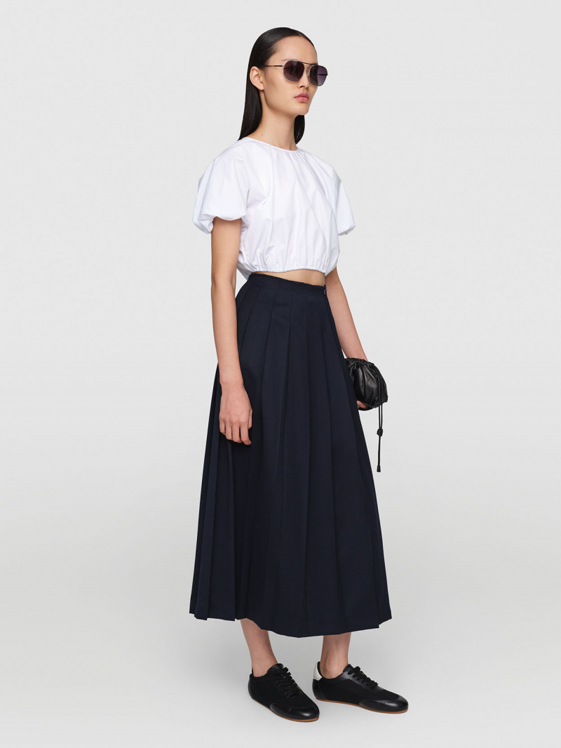 Summer Wool  Fann  Skirt  1