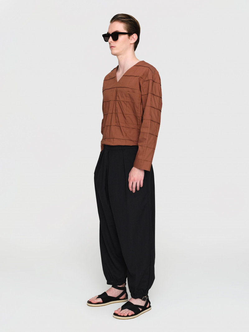 Organic Ctn Poplin  Kojiro  Top  1