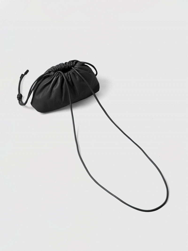 Mini Leather   Pouf   Bag  4