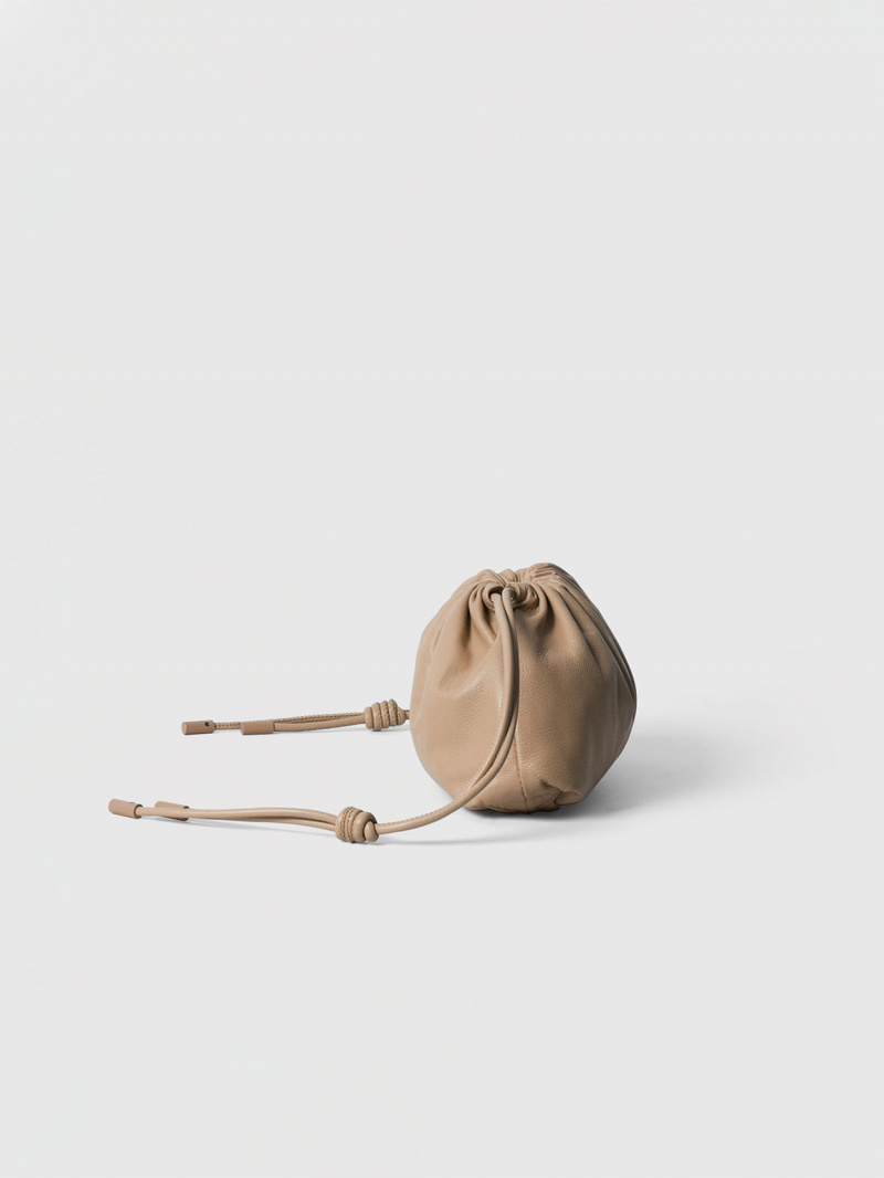 Mini Leather   Pouf   Bag  3