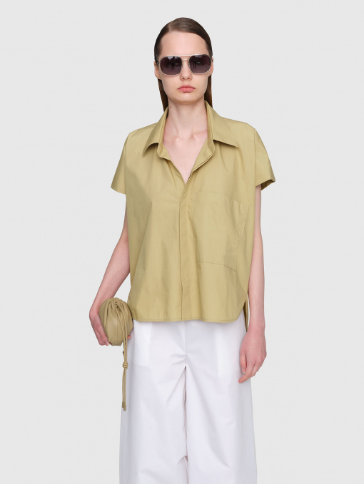 MALES Paper Poplin Shirt