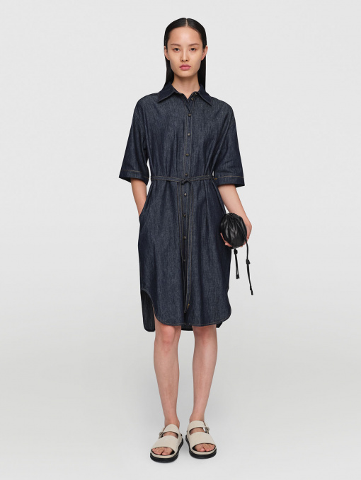 MARLEY Linen Denim Dress