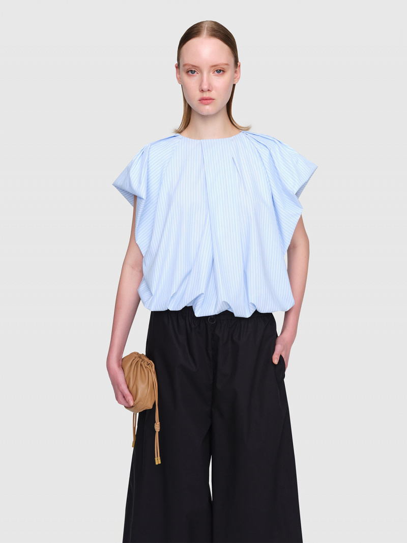 Organic Cotton Poplin  Fellini  Top   0