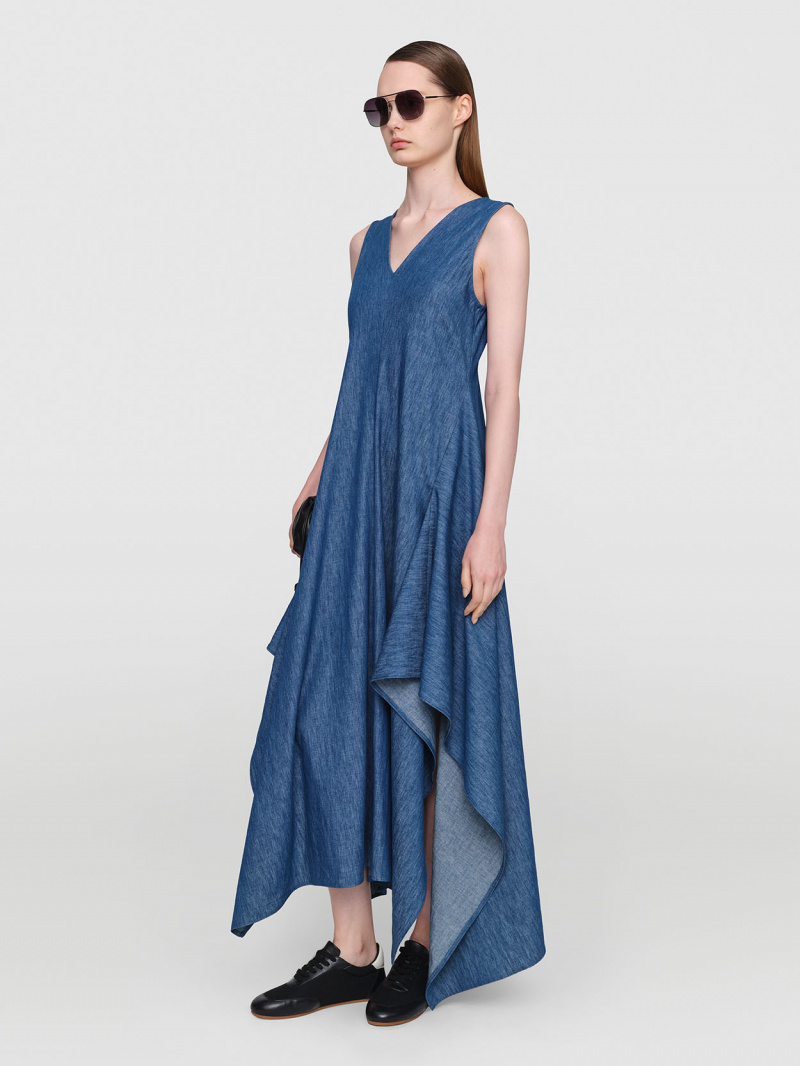 Linen Denim  Hitari  Dress  1