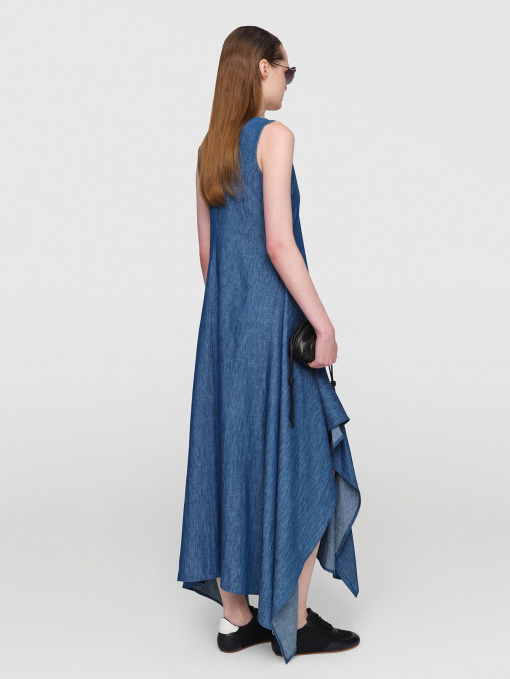 HITARI Linen Denim Dress