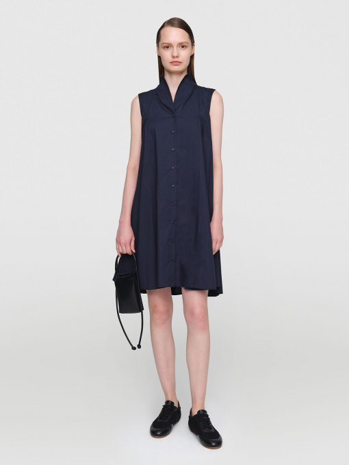 SEOUL Organic Cotton Poplin Dress