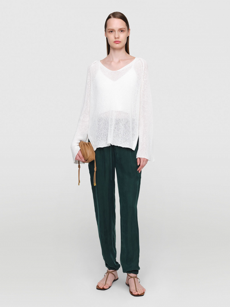  Row Linen Knit Pullover w/camisole  0