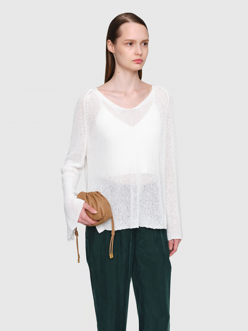  Row Linen Knit Pullover w/camisole  3