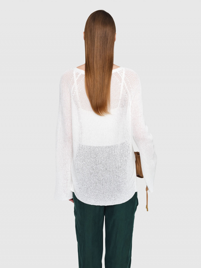  Row Linen Knit Pullover w/camisole  4