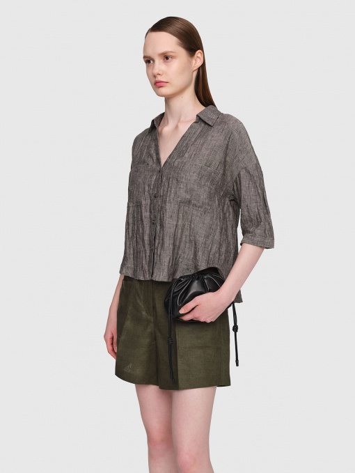 RASCHELLE Organic Linen Shirt