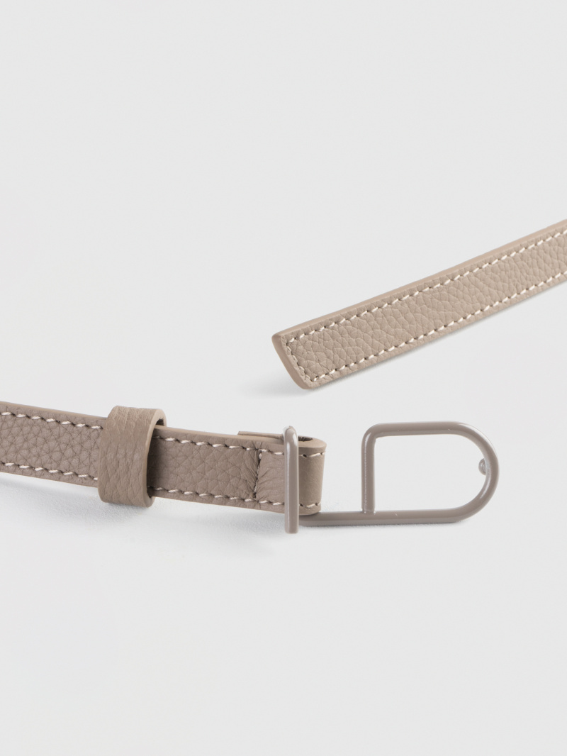  Steeler  Slim Leather Belt  1