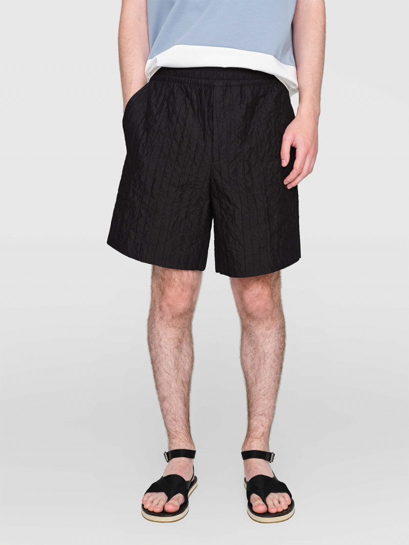 Corrugated Cotton  Wesley  Shorts  1
