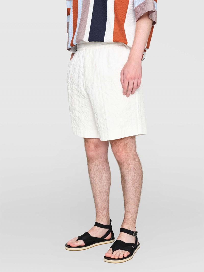 Corrugated Cotton  Wesley  Shorts  1