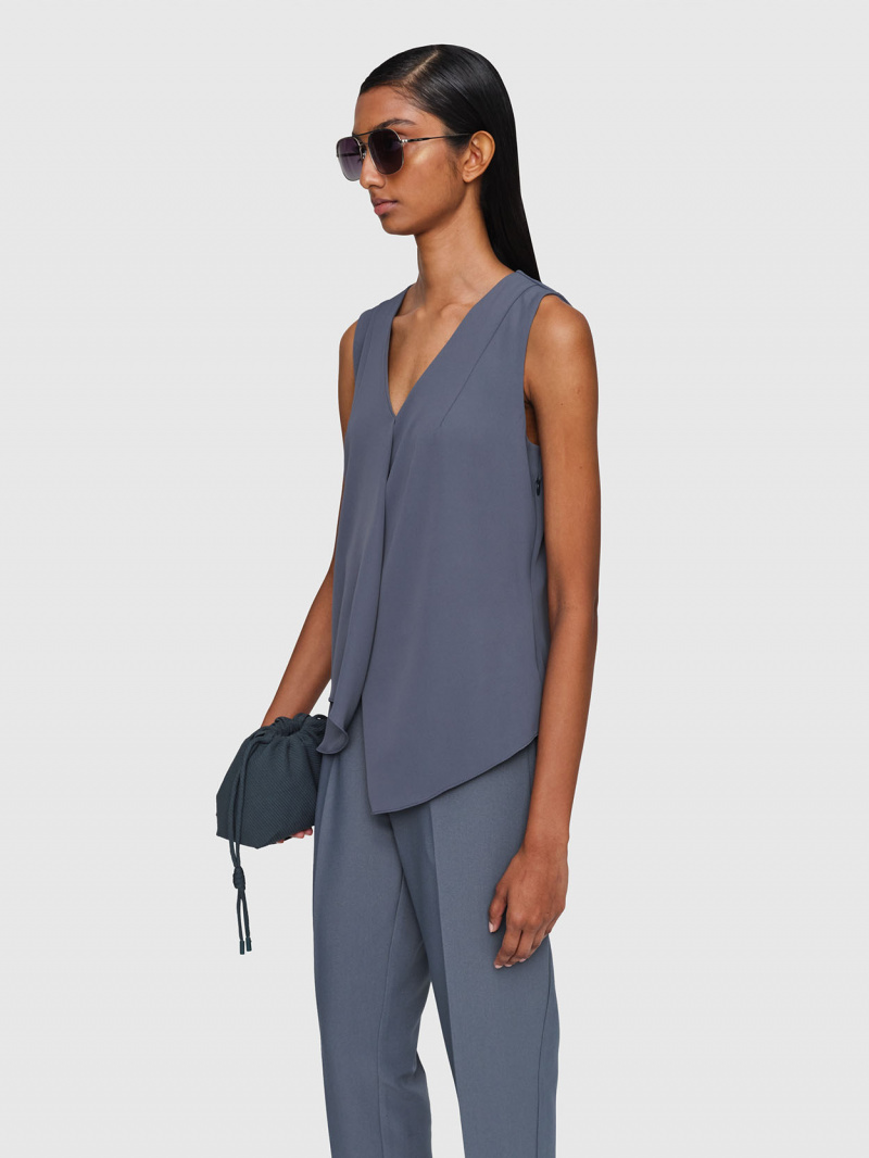 Tri Acetate  Watson  Draped Top  2