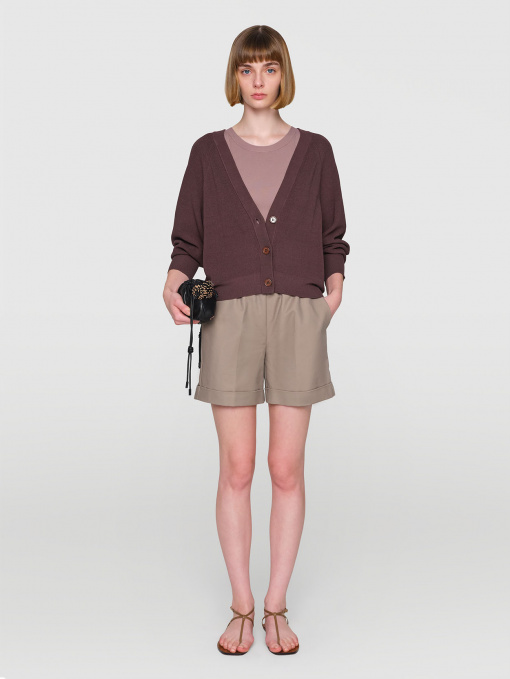 CHUCK Bonded Cotton Shorts