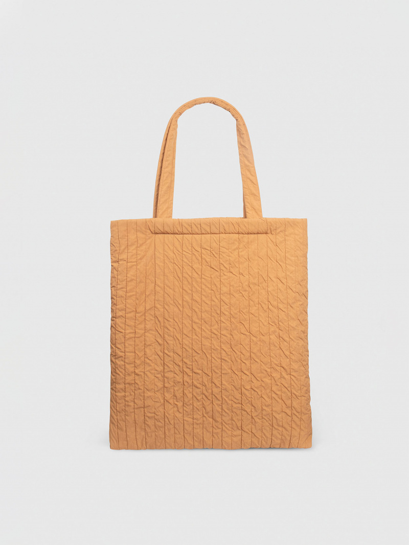 Corrugated Cotton  Pillow  Tote  0